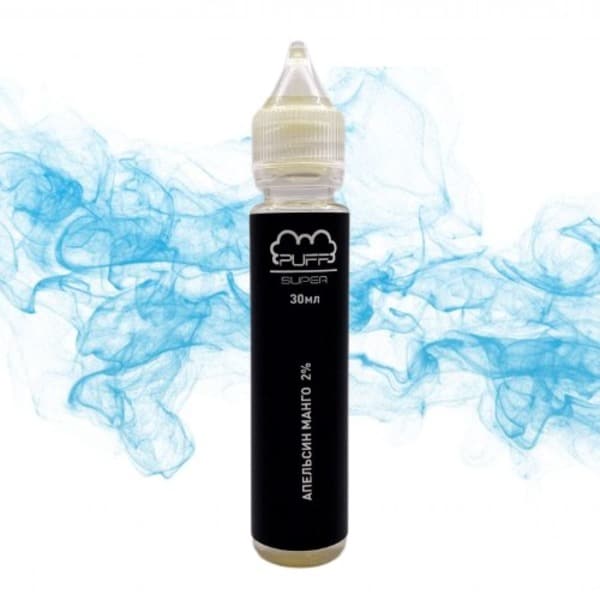 Жидкость для вейпа PUFF Super (Апельсин-Манго) Жидкость для вейпа PUFF Super (Апельсин-Манго)