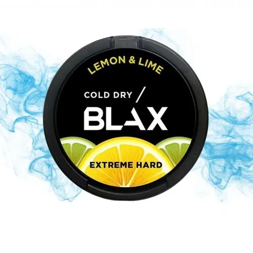 Жевательная смесь (снюс) Blax Extreme Hard Lemon Lime снюс BLAX
