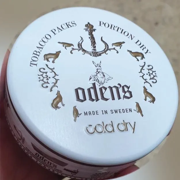 Снюс ODEN'S Cold Dry 13г в железной банке (шведский) снюс оденс