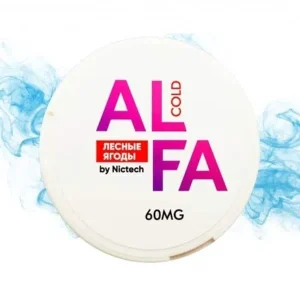 Жевательная смесь (снюс) ALFA лесные ягоды снюс альфа