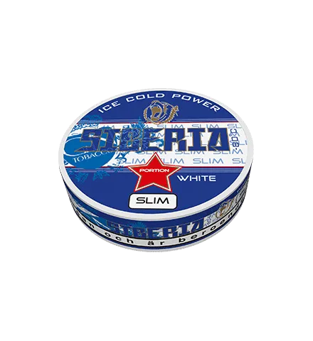 Снюс SIBERIA Blue White Slim (немецкий) снюс сибирь