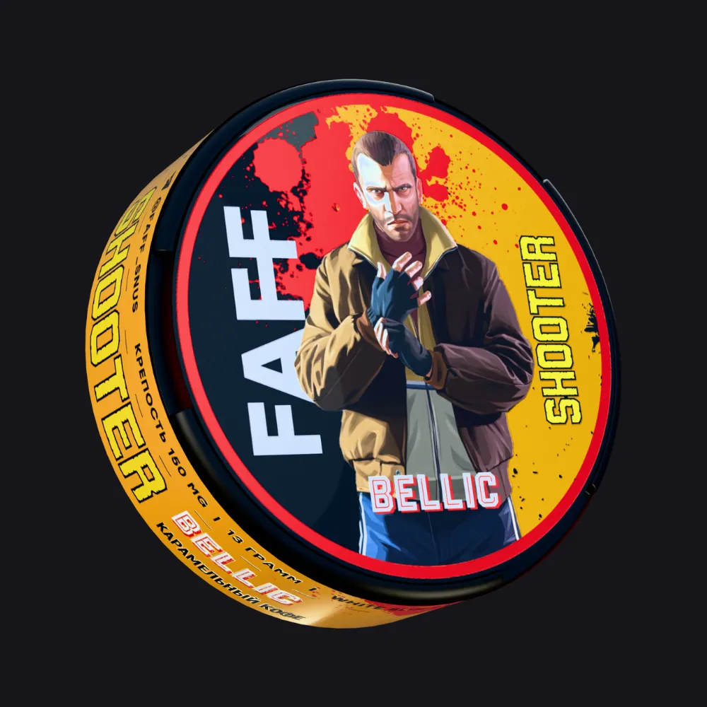 Снюс FAFF Shooter Stray (армеладные червячки «харибо») Снюс FAFF Shooter Stray (армеладные червячки «харибо»)